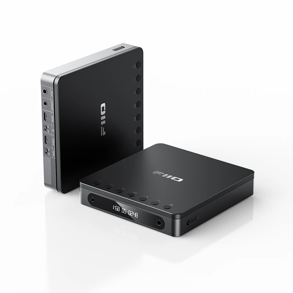 FiiO DM13 Wielofunkcyjny przenośny odtwarzacz CD stereo z długotrwałym akumulatorem, obsługuje ripowanie USB, optyczny/koncentryczny/3,5 mm/4,4 mm — zdjęcie produktu 7