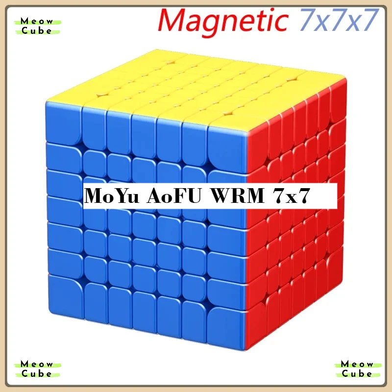 

[MewowCube] MoYu AoFu WRM 7x7 Magnetic Magic Cube Hands-on Magnets Professional Speed Cube Puzzle Antistress Toys For Children