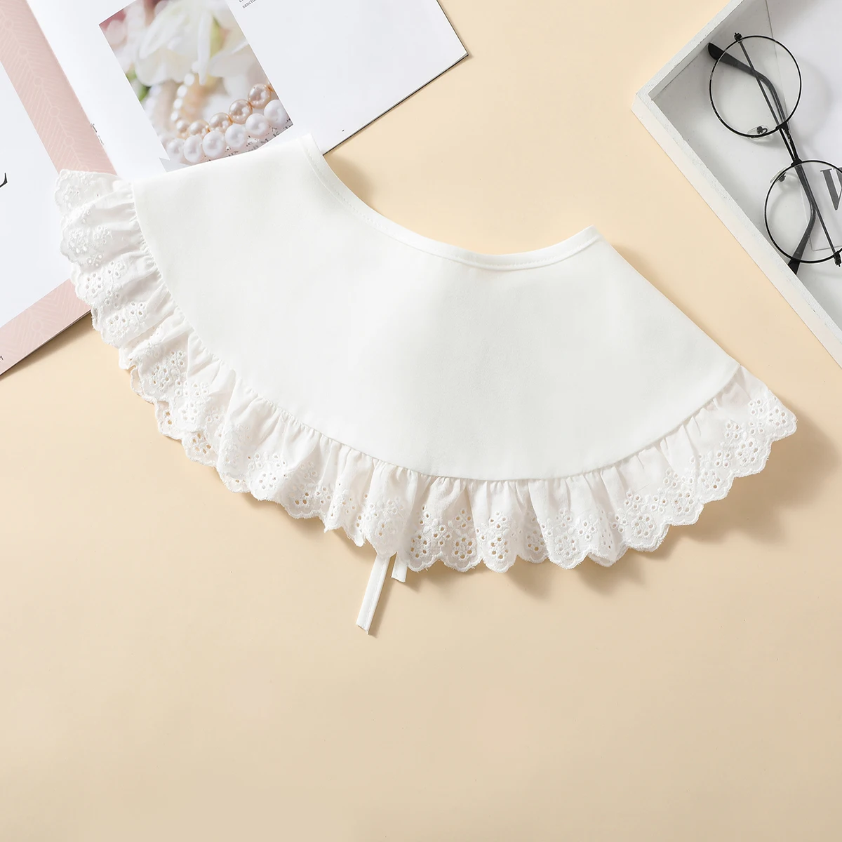 Women's New Doll Neck Lace Decoration Fashion Shawl Lap Shoulder Versatile Detachable Fake Collar