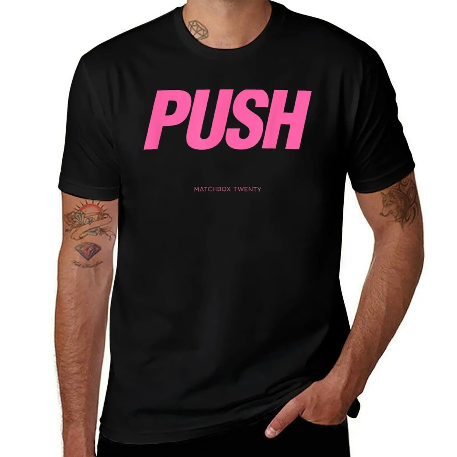 

Matchbox 20 Push T-Shirt Cool Feeling Summer Tee Shirt