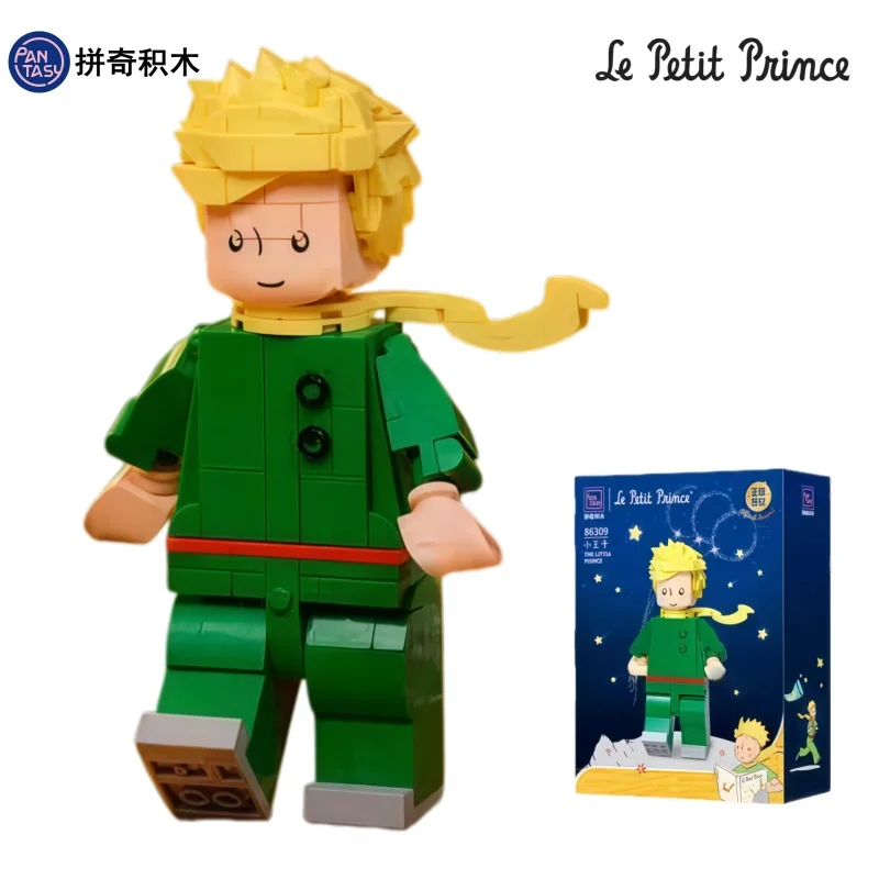 Pantasy De Kleine Prins Geassembleerde Bouwstenen Kawaii Anime Cartoon Speelgoedmodellen Bureaubladdecoratie Feestdagen Cadeaus