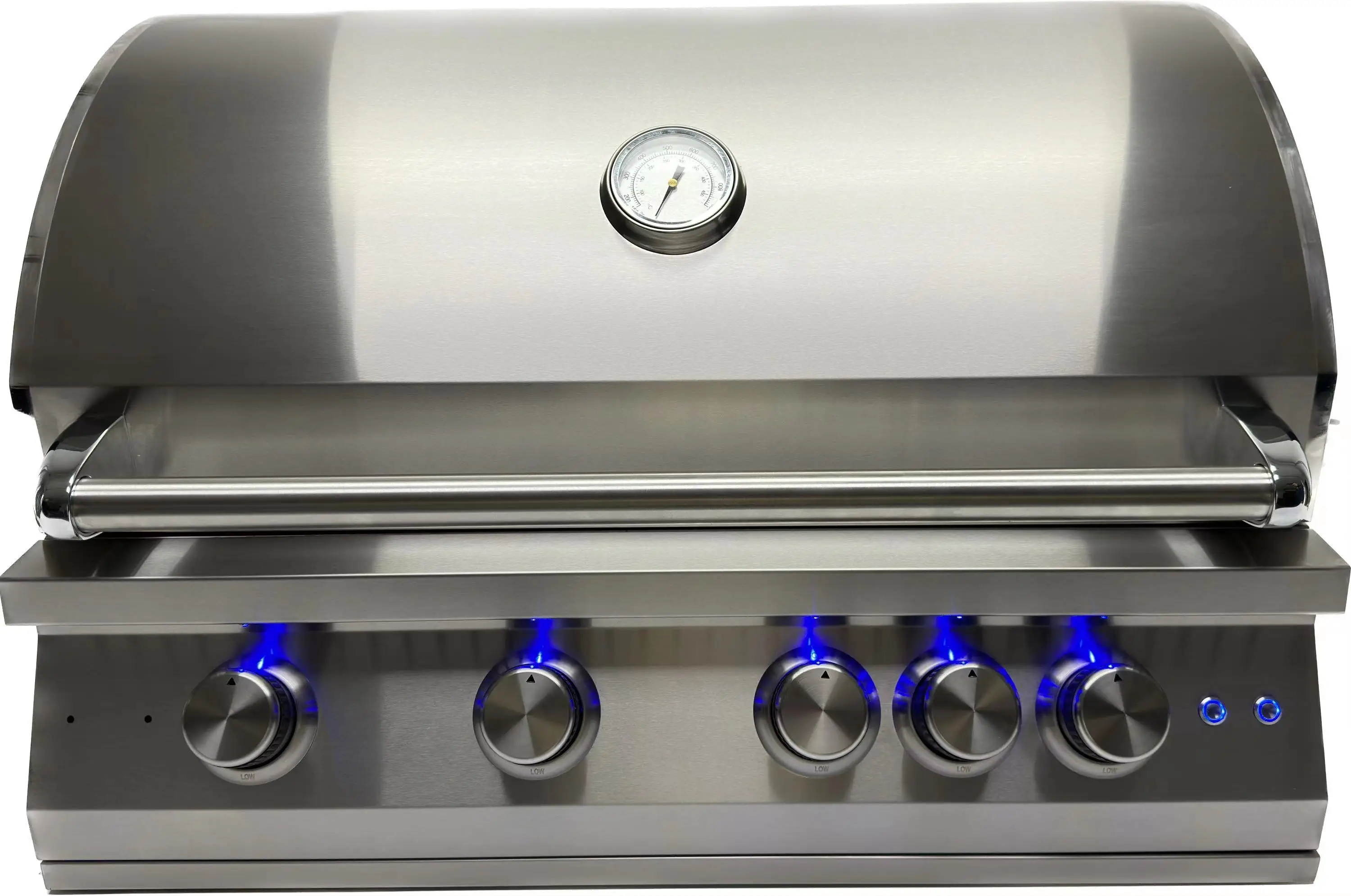 High quality metal tabletop gas grill with thermometer open grill cabinet for patio or kitchen low pressure gas type