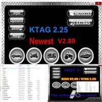 Ksuite 2.80 KTAG 2.25 software work with KE SS V2 V5.017 for Cars/Trucks/Bikes/Tractros optimized running speed improved wake up