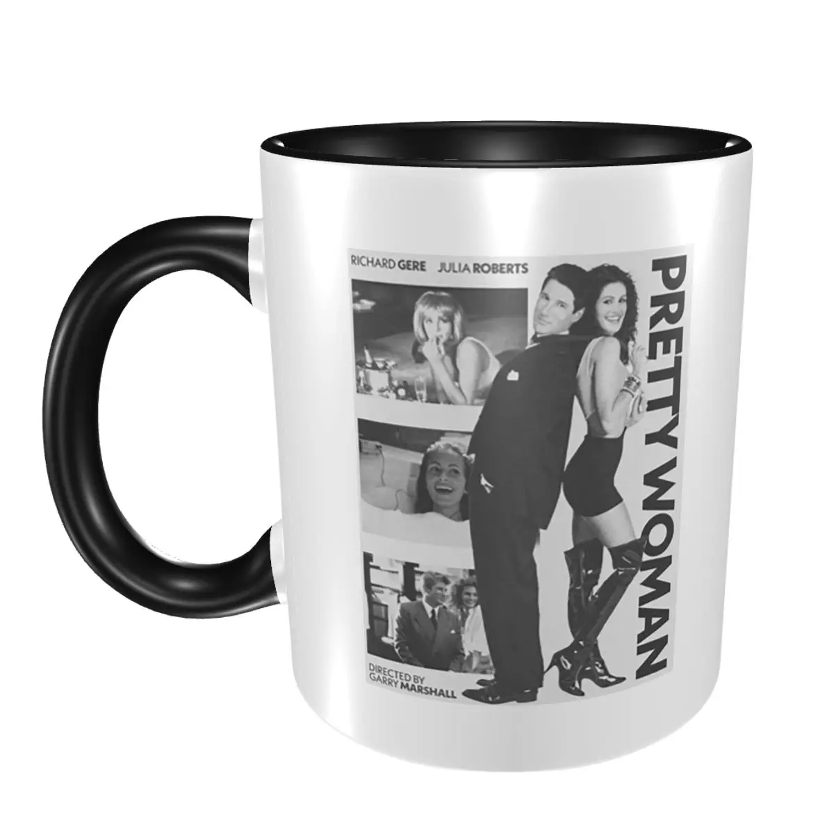 

Красивая женщина, кружка 1990 г., забавные керамические кофейные чашки, чайные кружки, чашка для молока, посуда для напитков, подарки для женщин и мужчин