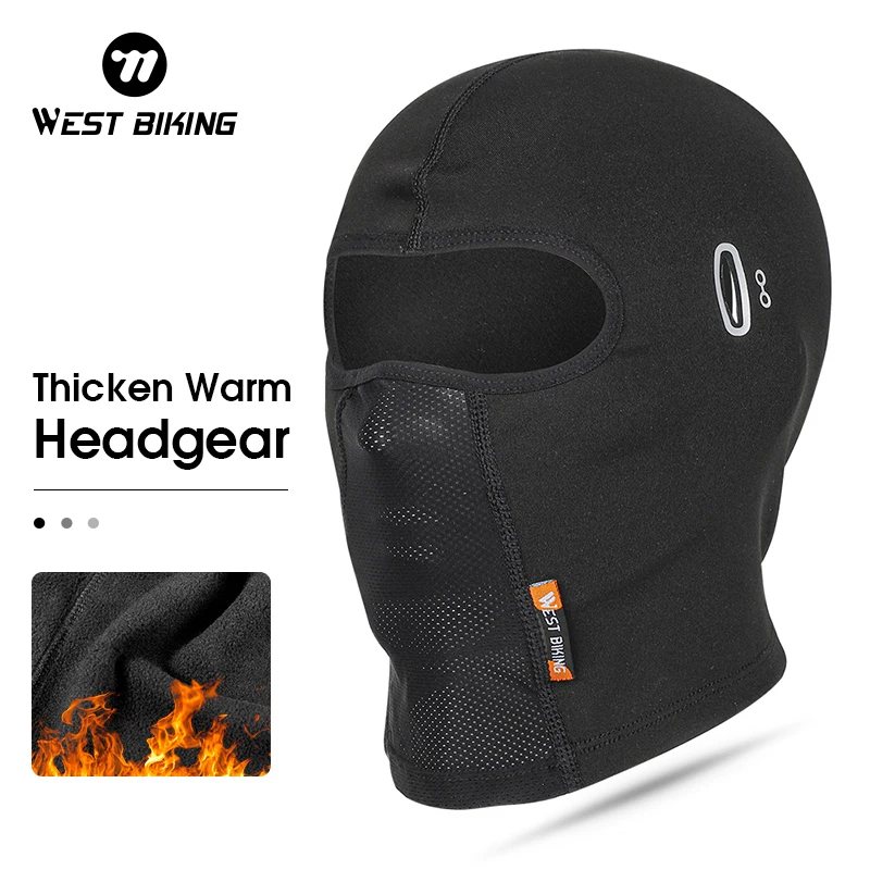 웨스트 바이킹-겨울 발라클라바 열 사이클링 캡, 바람막이 스포츠 페이스 커버 스카프 모자, 야외 캠핑 낚시 스키 모자