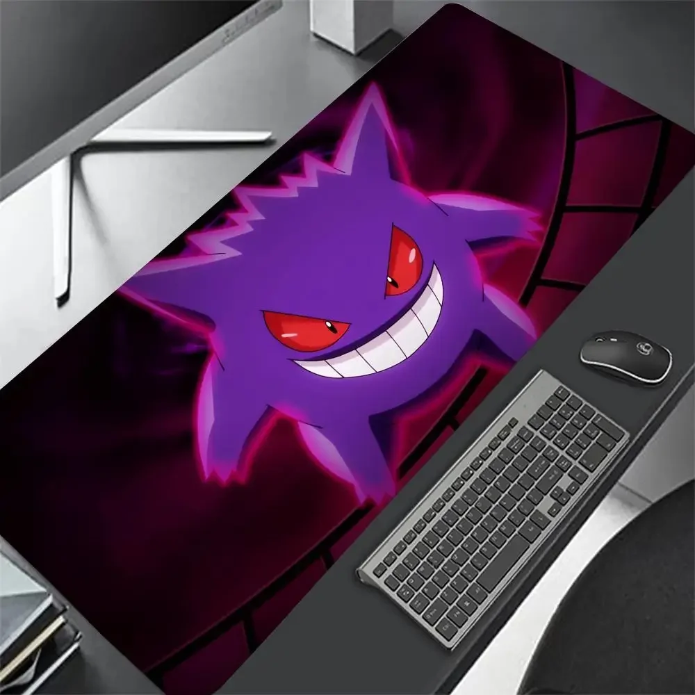 Mousepad Anime Mouse Pad Gamer Desk Gaming Laptop PC Gamer Accessories Mice Keyboards P-Pokemon G-Gengar