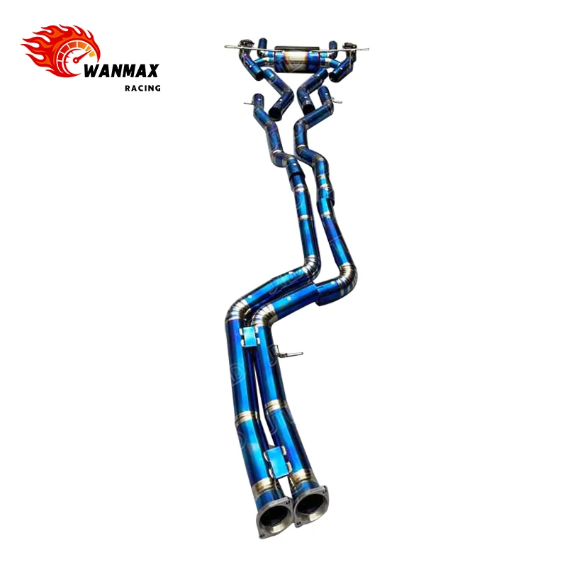 High Performance Titanium Alloy Exhaust Catback System for 2014-2020 F8X  M3 M4 S55 3.0L I6 Twin Turbo Engine