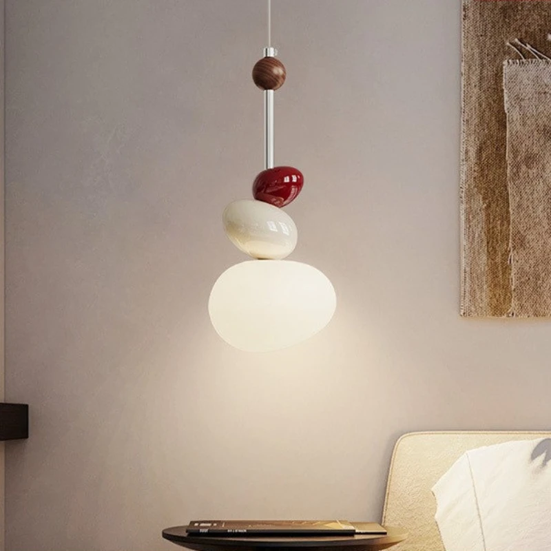 

Современные булыжники из кованого железа, подвесные светильники, вращающаяся акриловая люстра, гостиная, спальня, ресторан, кухня, подвесные светильники