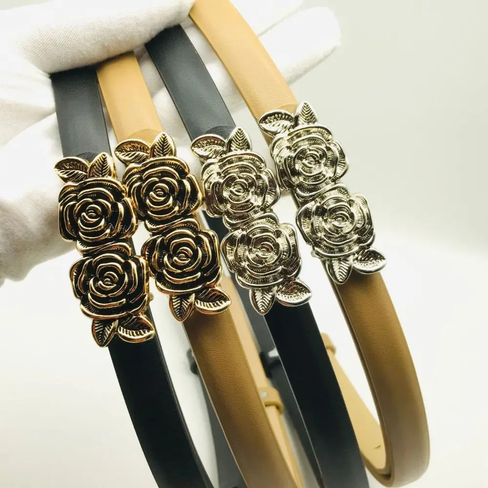 Cinto de couro versátil para mulheres, decoração de cintura, design luxuoso, cintura na moda, cintos