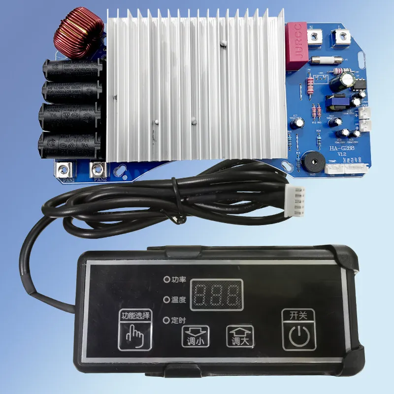 

Высокомощная коммерческая индукционная плита-котел 2500 Вт с проводной системой, плата управления для основного обслуживания и модификаций