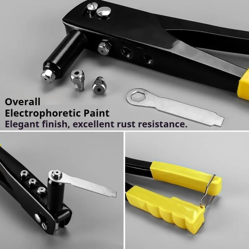 Professional Small-scale Manual Rivet Gun Labor-saving Home Decoration Rivet Machine Multifunctional Maintenance Hand Tools