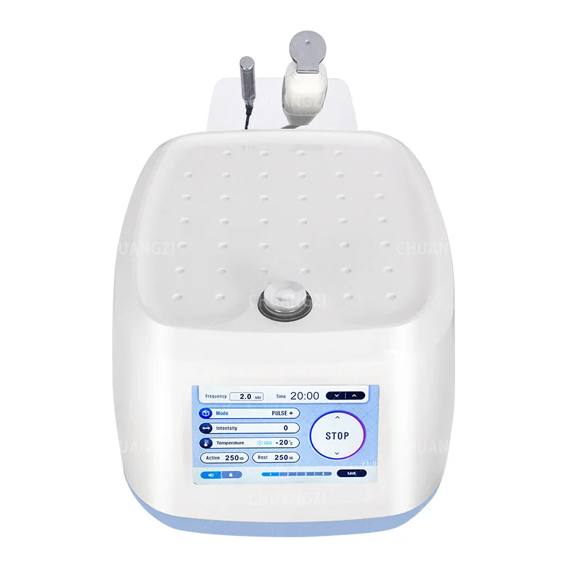 เครื่องทำความเย็นและความเย็นแบบพกพา D-Cool สำหรับผิวหน้าเครื่อง D-Cool สำหรับระบายความร้อนผิวและฟื้นฟูผิว