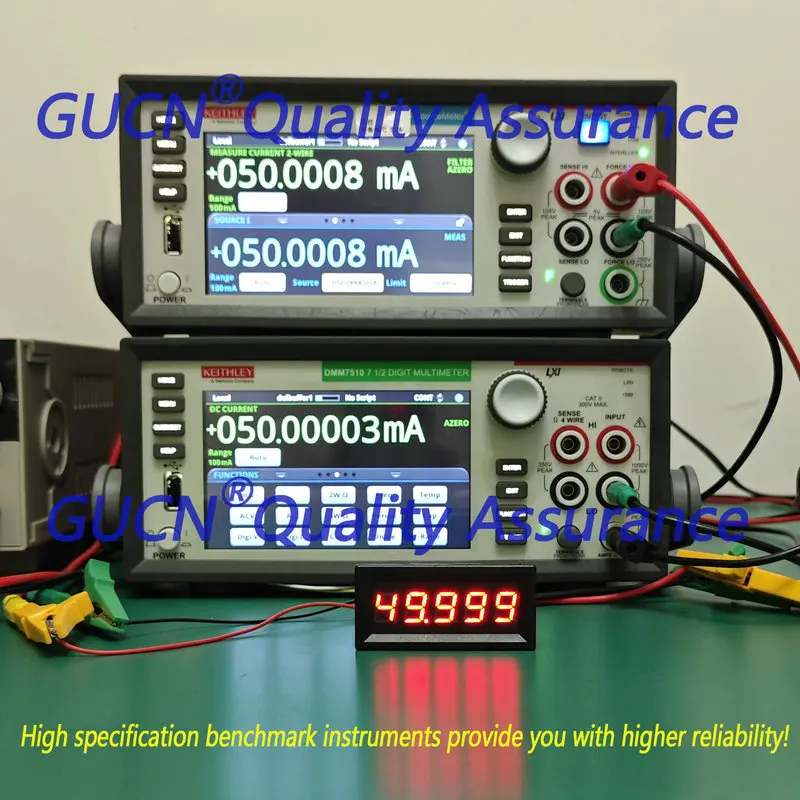 BY539A Guichen 5-bit microampere high-precision digital ammeter ± 1UA - ± 300.000mA Communication RS485