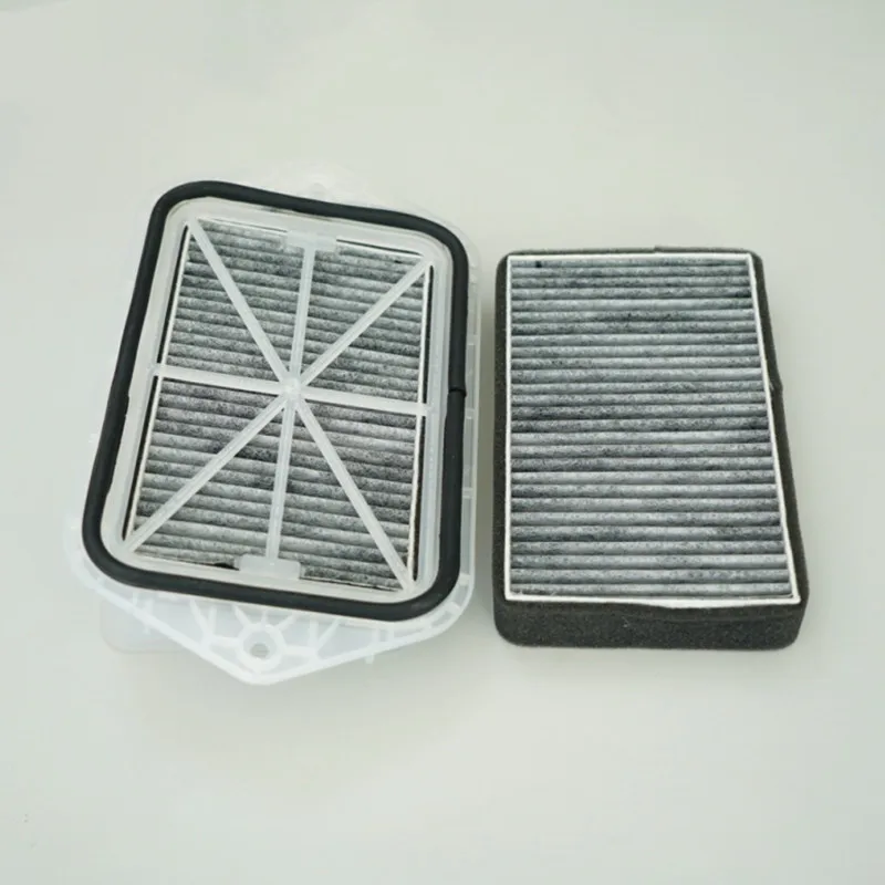 2 holes cabin filter for Vw Sagitar CC Passat Magotan Golf Tiguan Touran audi Skoda Octavia external air filter