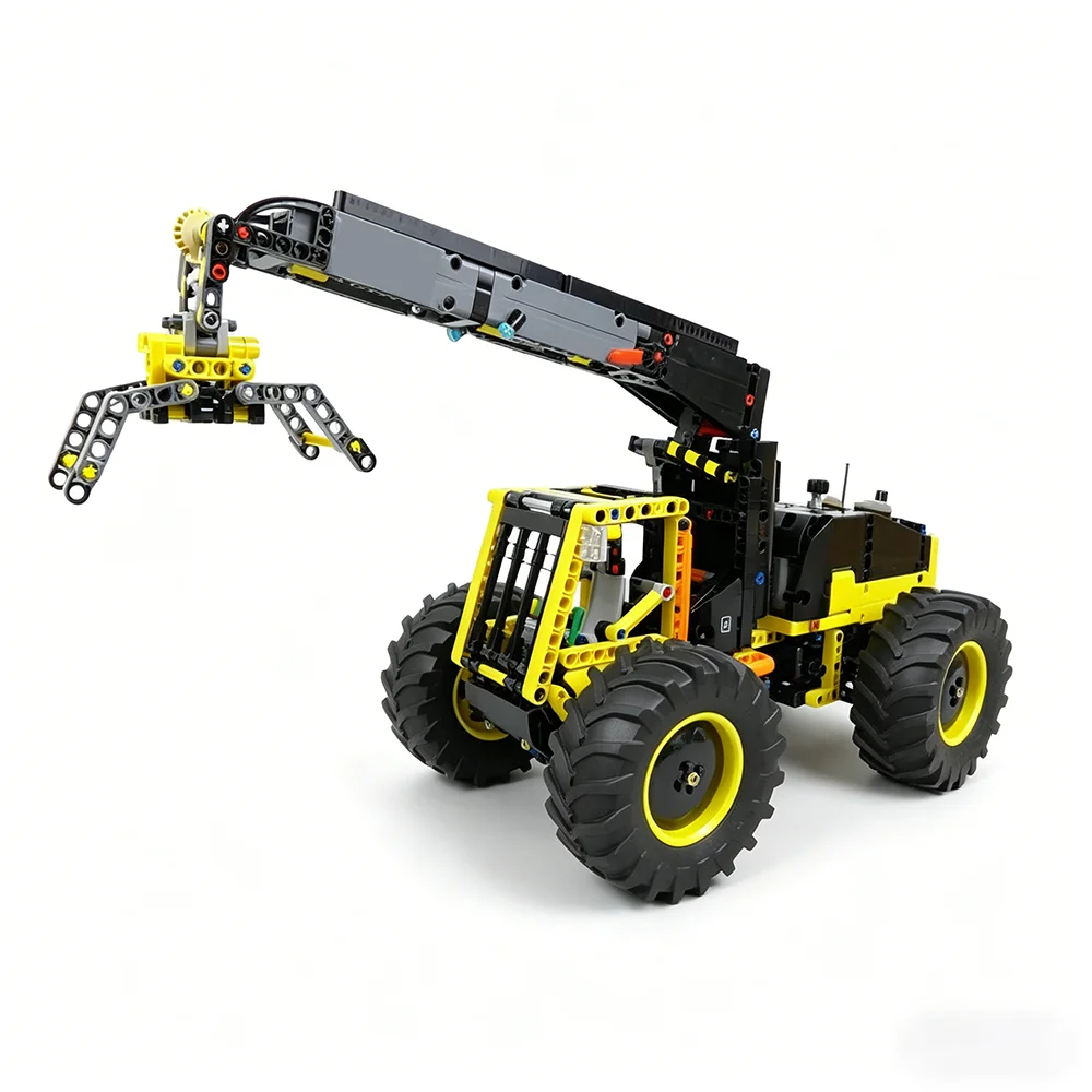 

Farm Agriculture Wood Loader Building Blocks 910 Parts MOC Creative Boys and Children's Birthday Christmas Toy Gifts