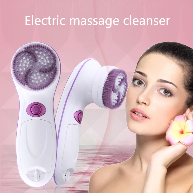 Five-in-one multifunctional nursing washing brush for electric rotary face Electric massage cleanser