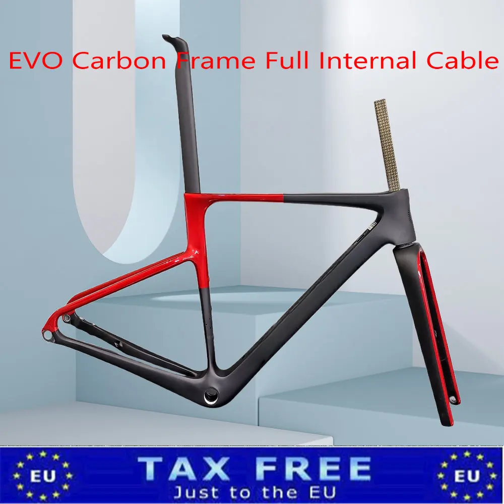 

30-цветные карбоновые дорожные рамы, велосипедная рама Di2, электронный внутренний кабель, 40 цветов