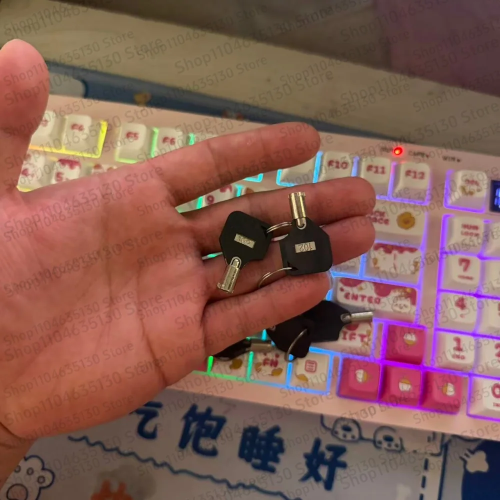 2pcs Elevator Lock 102 Keys Elevator Emergency Stop Keys Base Station Keys