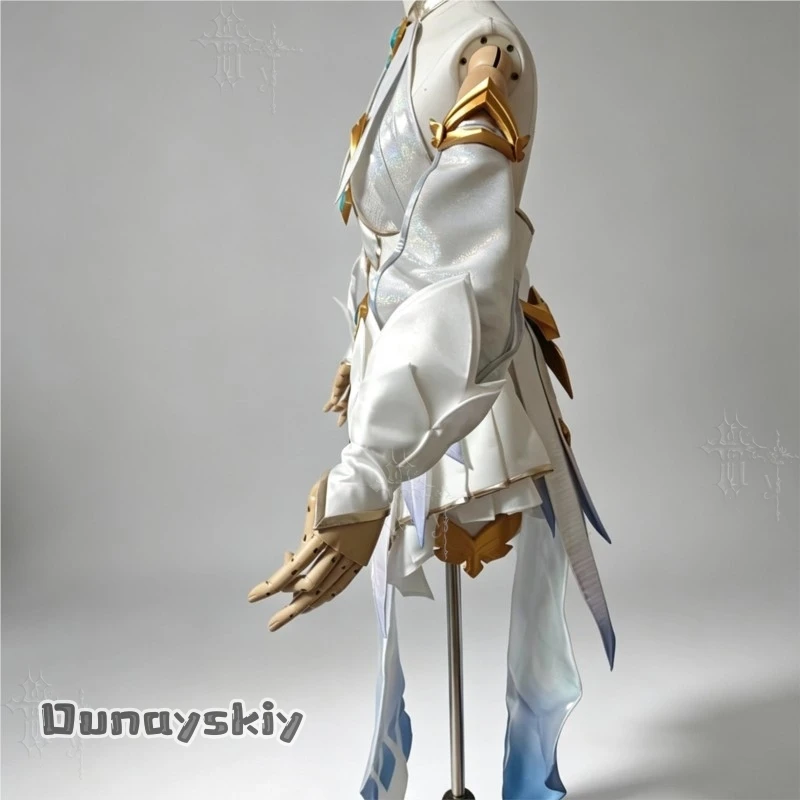 901​​Ove watch Mercy Mythic Skin Cosplay Costume Female Full Set Game Comic Con Anime Role Stage Performance Outfit Halloween​ - view 3