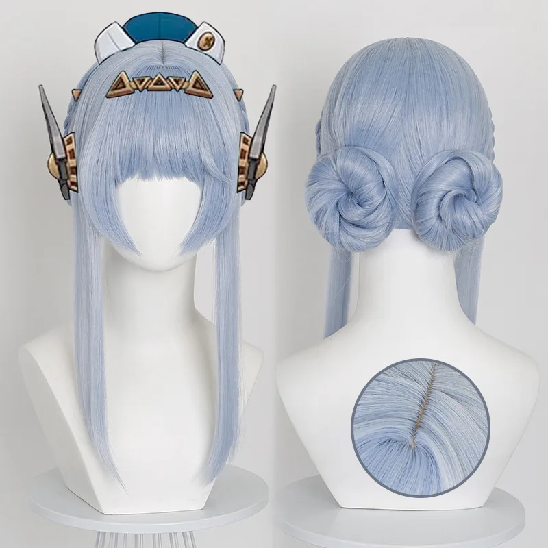 

Thunderous Rumble Wave God Ineve Косплей Парик Аниме Моделирование Кожи Головы Топ Стиль Наращивания Волос