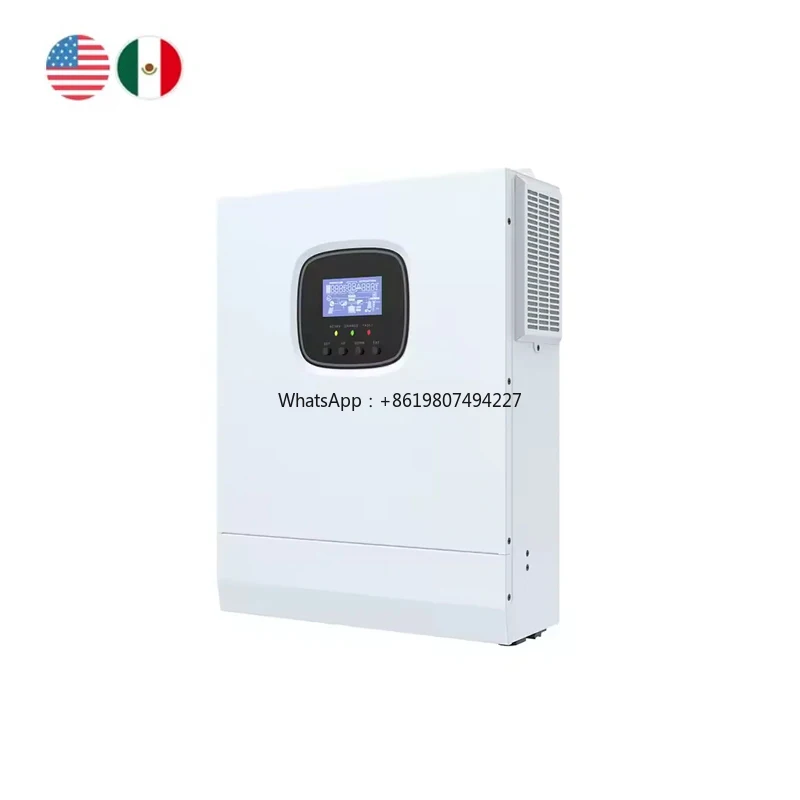 

SRNE 3KW 24VDC 110V220VAC 60A MPPT Power Inverter All-In-One Hybrid Inverter Charge Controller for Solar Energy Storage System