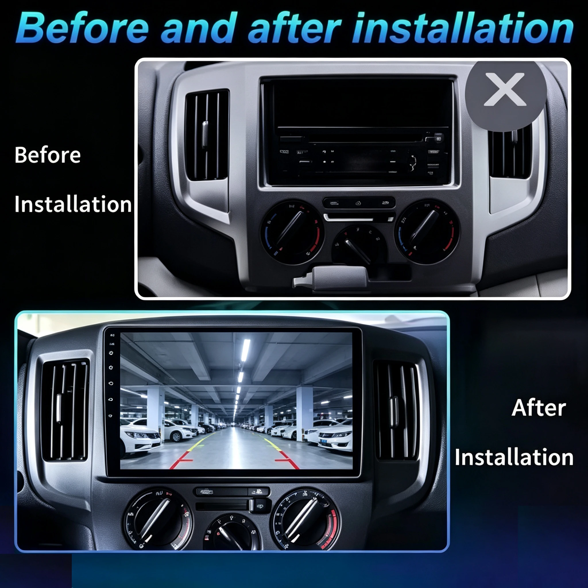 Cortex-A76 Octa-Core Android 16 Car For Nissan NV200 M20 2009-2018 GPS Multimedia Player Stereo Touch Screen  Video Player WIFI