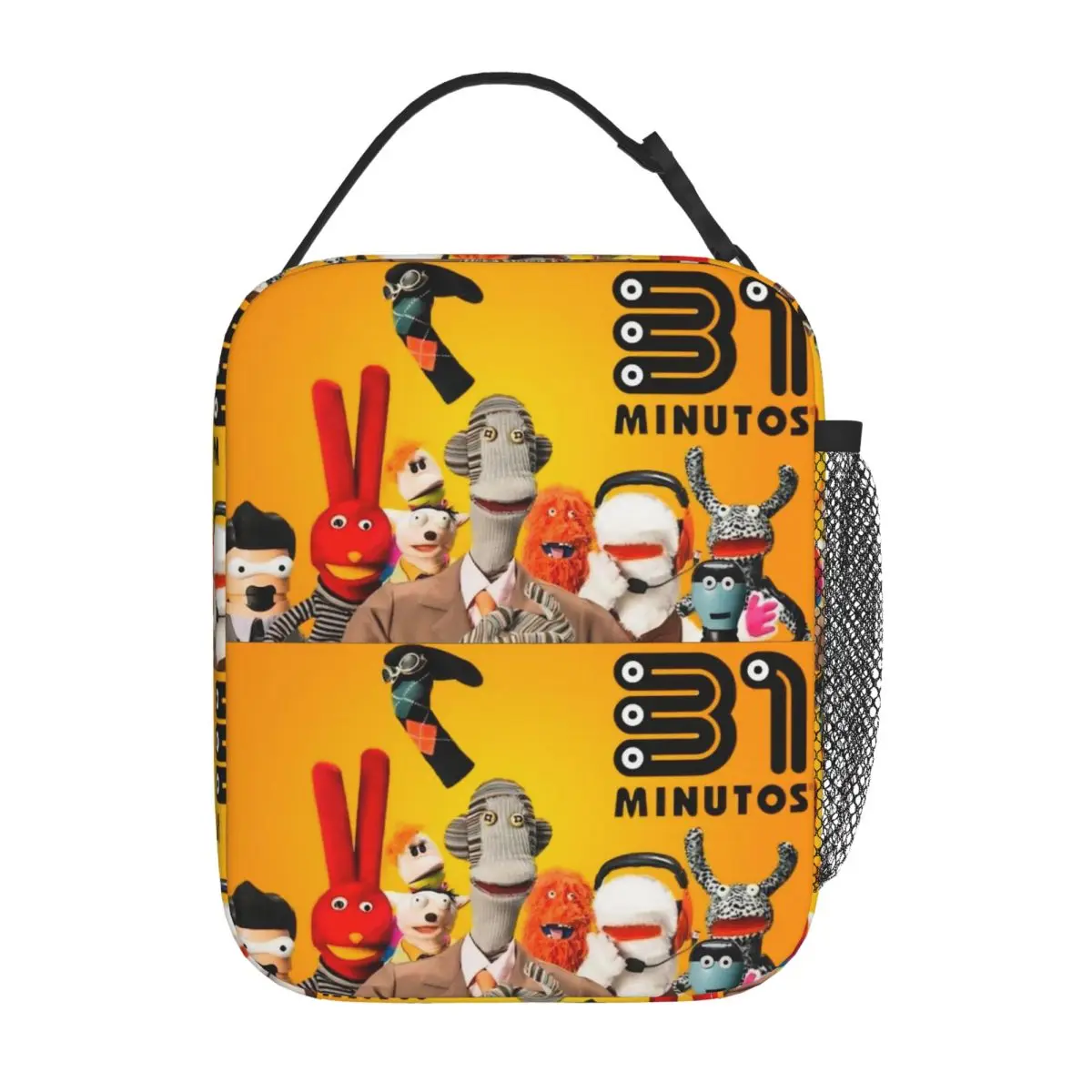

31 Minutos Chilean Cartoon Insulated Lunch Bags Leakproof Tulio Trivino Meal Container Cooler Bag Tote Lunch Box Office Picnic