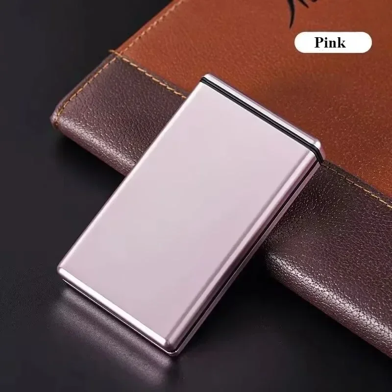 Dünnes Zigarettenetui für 20 Stück, ultraleichtes Zigaretten-Aufbewahrungsbox aus Aluminiumlegierung mit automatischem Auswurf – Detail 12