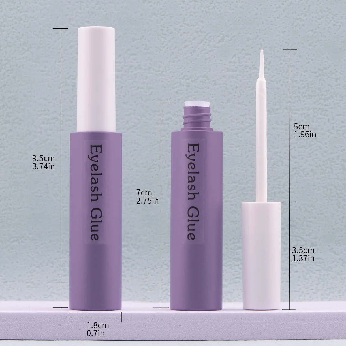 つけまつげ接着剤使い捨てホルムアルデヒドフリー抗アレルギー本物の耐久性のある超粘着性が利用可能