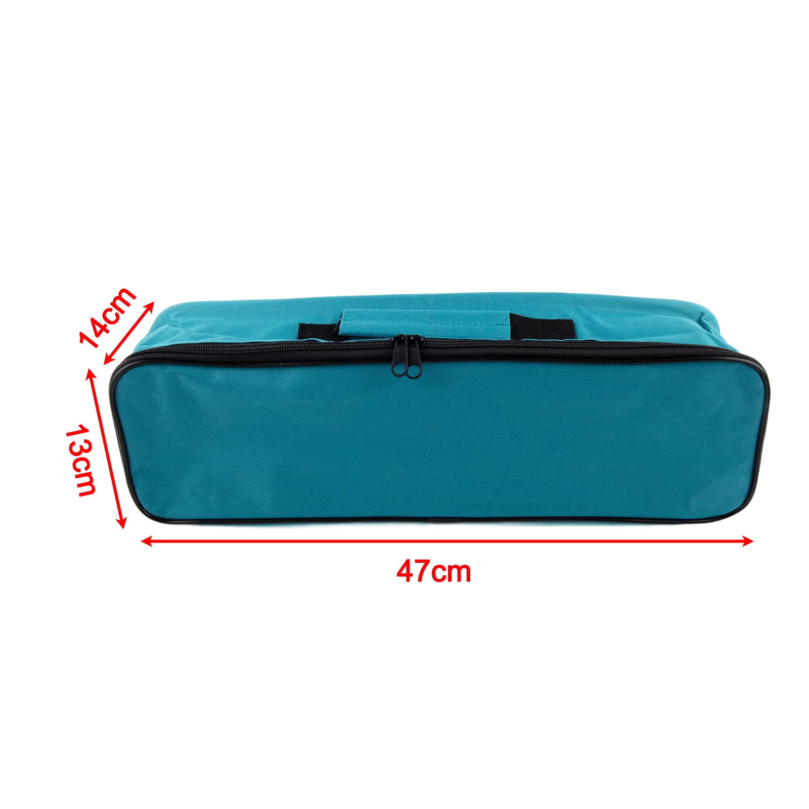 18-Inch Electrician Organizer Bag Made from Oxford Cloth with Double Zipper for Secure Transport of Power Tools and Gear