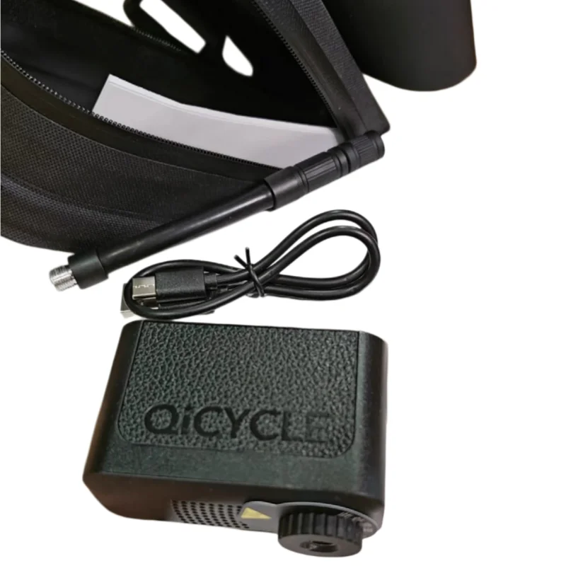 

QiCYCLE Nano Max 120psi Portable Electric Tyre Inflator Type C Fast Charging Lightweight Bike Pump with Quick Tire Repair