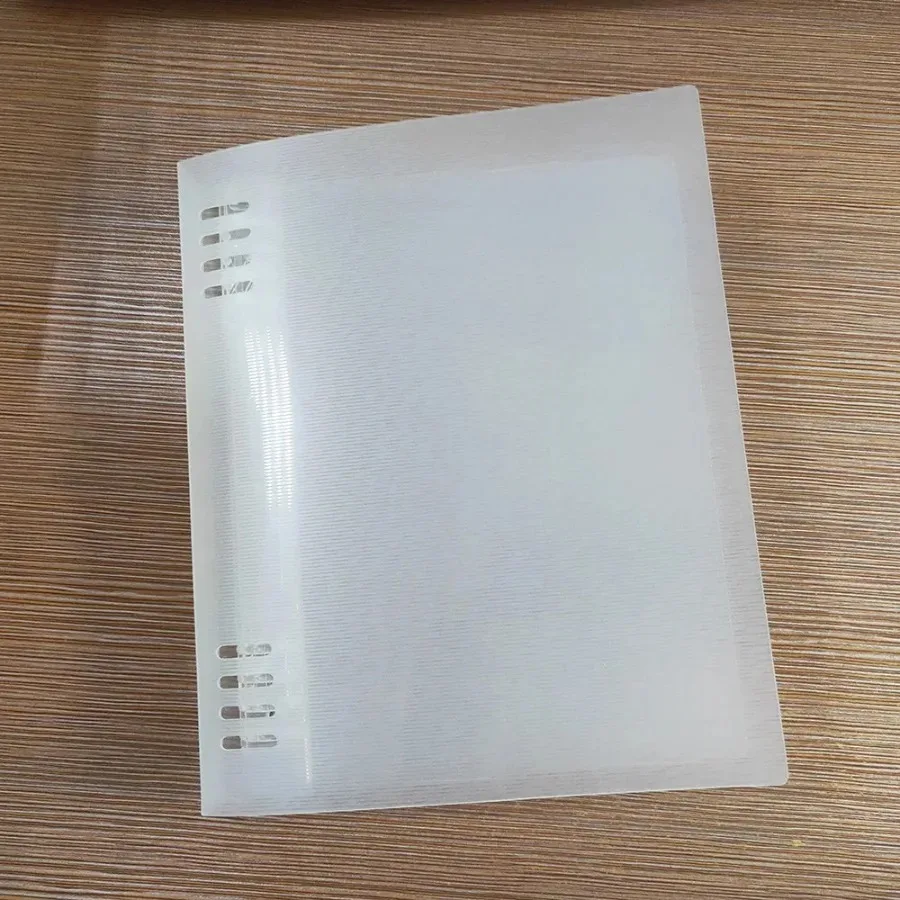 PP-Kunststoffbinder A5 Loseblatt-Spulen-Handkonto-Shell