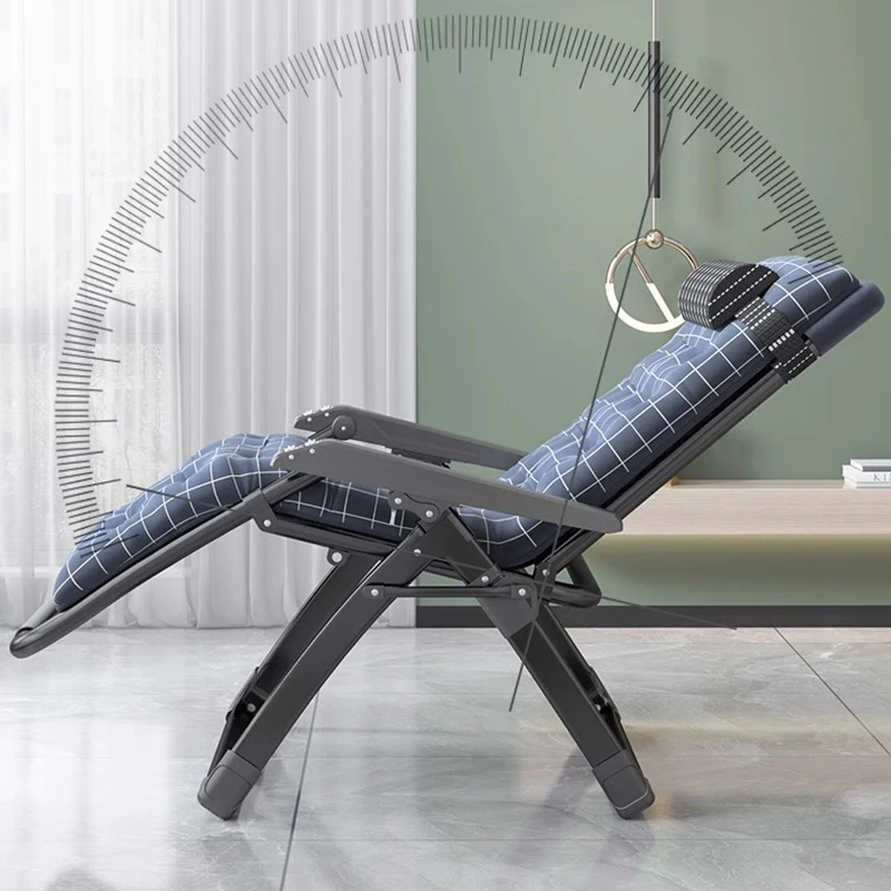 Camping Sun Chaise Lounge Sleeping Nordic Lazy Person Folding Loungers Comfortable Sillas De Salon Living Room Sets Furniture image 4
