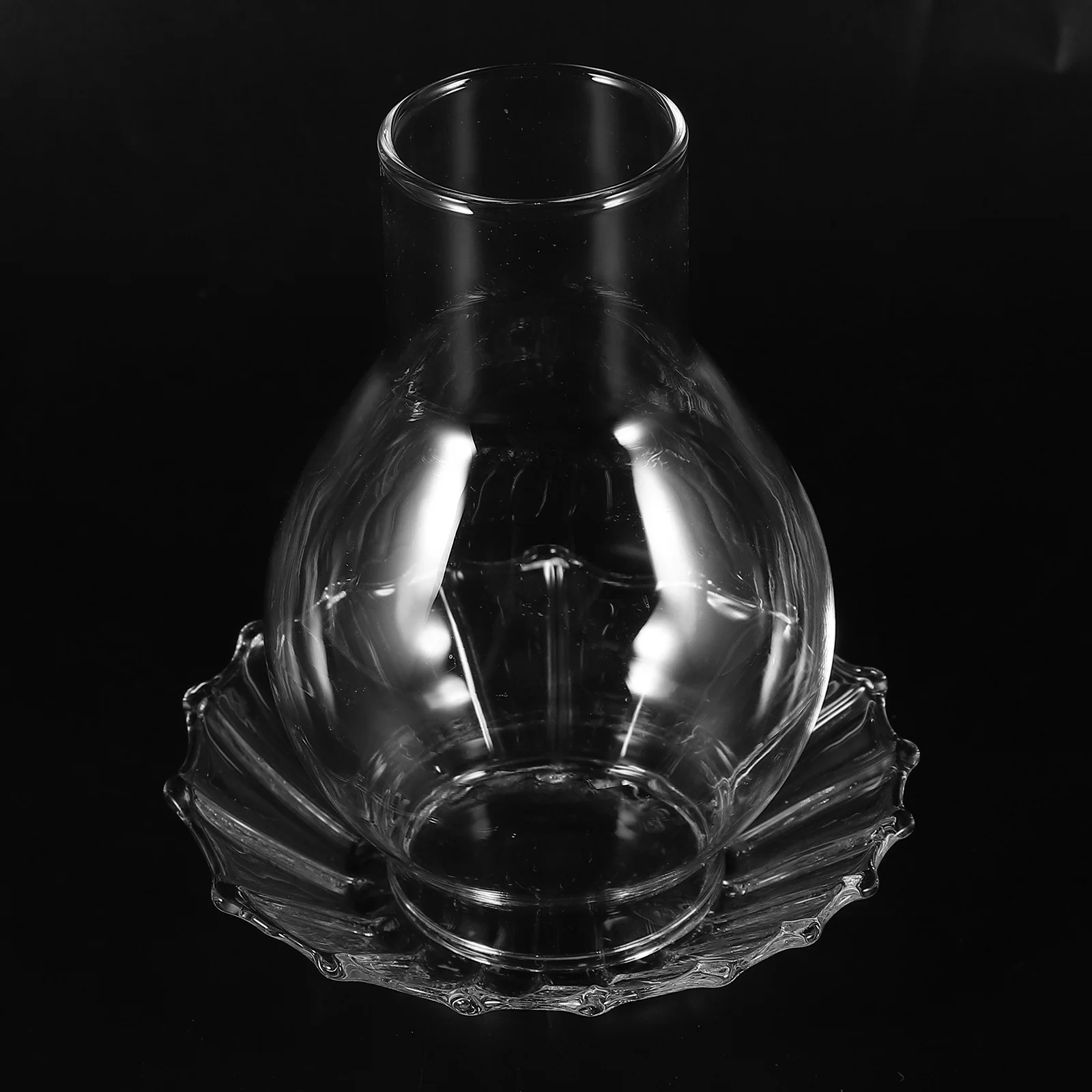 مجموعتان من حوامل شمع الزجاجية المقاومة للرياح، أغطية زخرفية شفافة عتيقة، ظلال شمع زجاجية شفافة