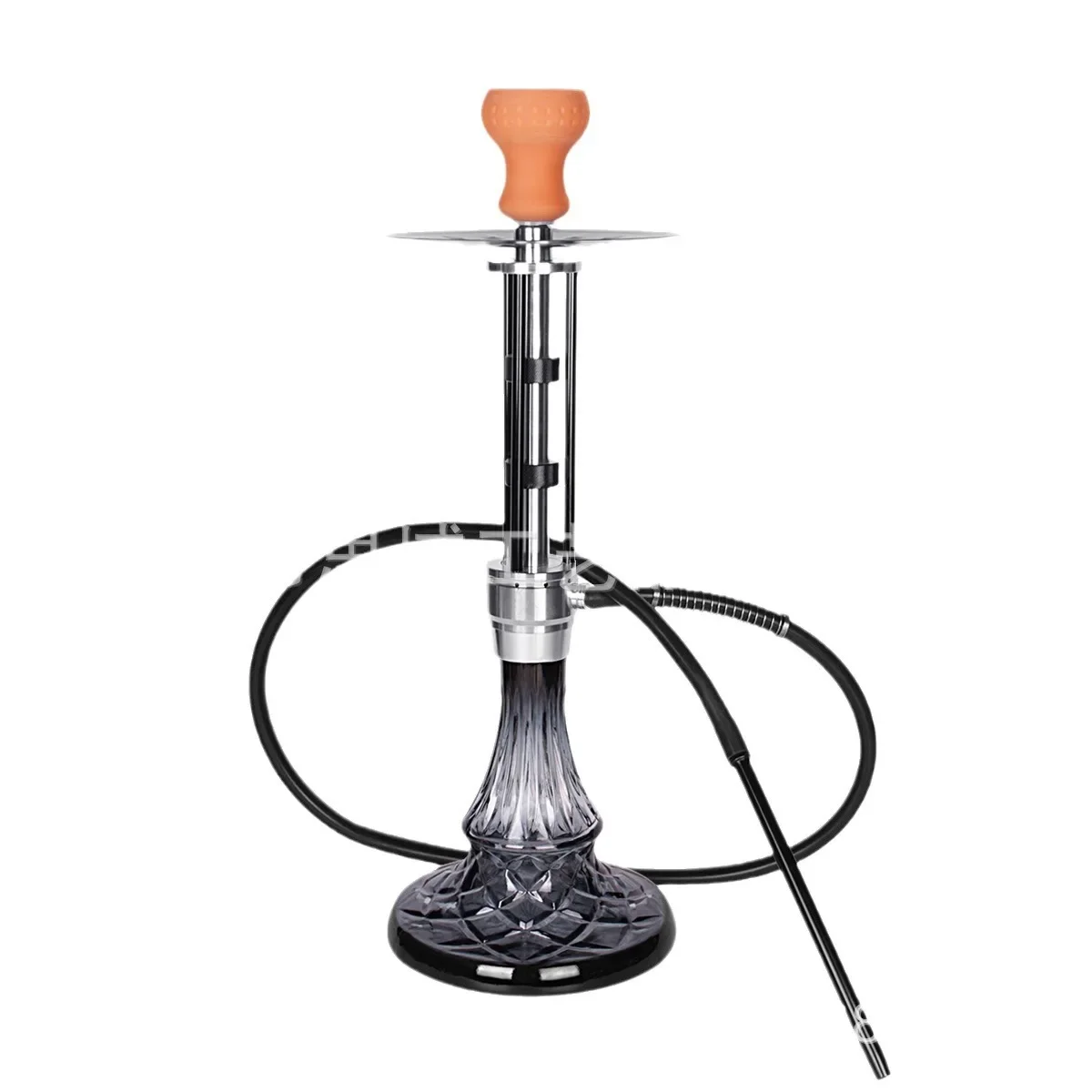 

Hookah Shisha Set 304 Stainless Steel Large Hookah Smoking Set Russian Shisha With Bottle