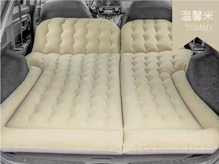 Customizable SUV Air Mattress Quick Inflating Portable Car Bed Foldable Modern Design Medium Firmness for Y62