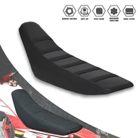 Accesorios para motocicleta, funda de asiento suave con pinza Universal, resistente al agua para KTM, HONDA, Dirt Bike, bicicleta eléctrica todoterreno
