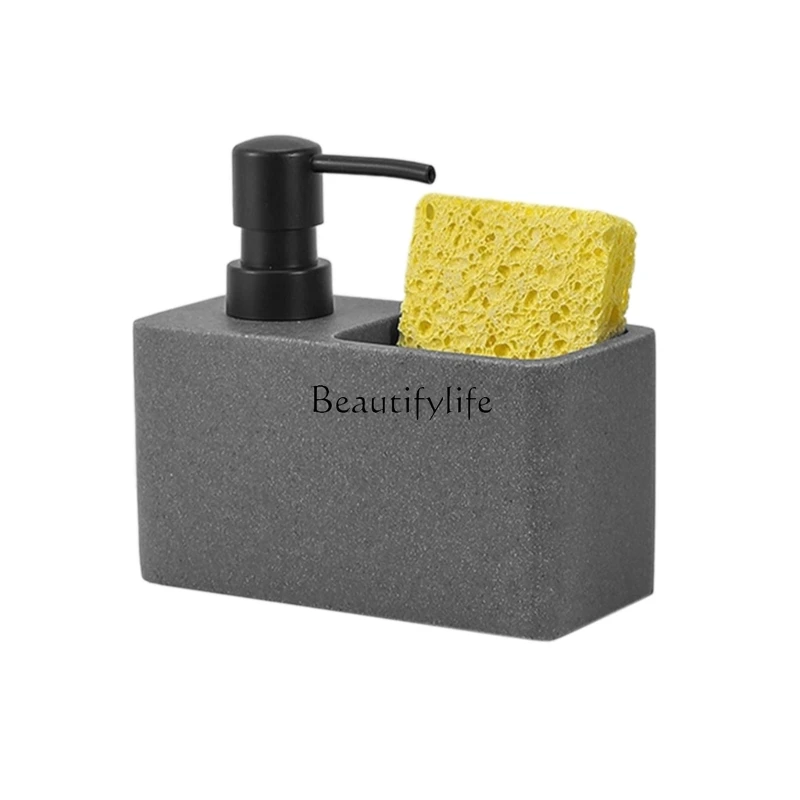 

jj4 Elegant Soap Dispenser for Kitchen Countertops & Wall Convenient Kitchen Soap Dispenser Modern Kitchen Soap Dispenser Dropsh