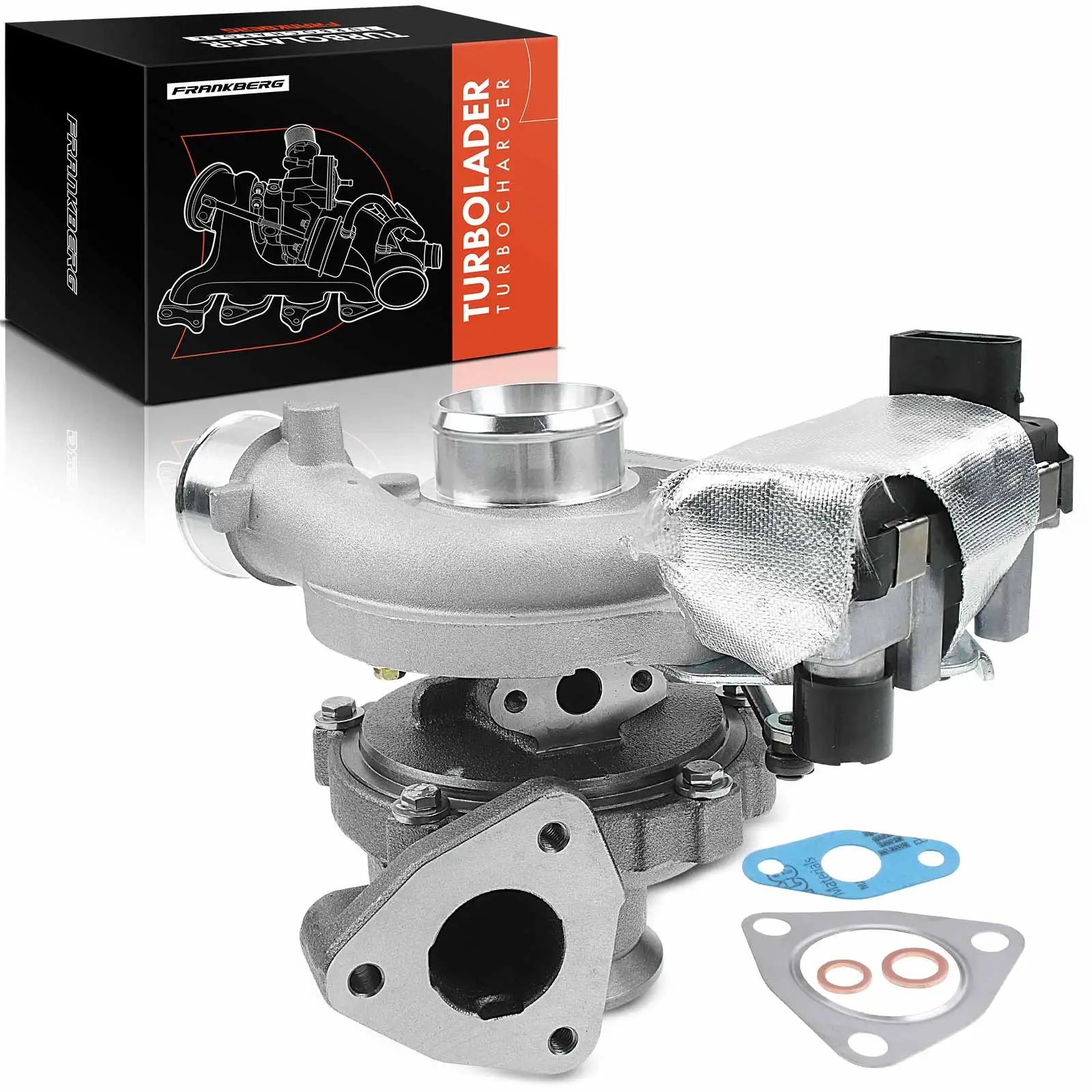 Frankberg 1x Uitlaat-turbocompressor voor Chevrolet Captiva C100 C140 Epica KL1 Opel Antara L07 2.0L 2006-2011 805337 WG1131216 T914890