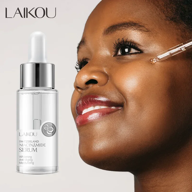 

LAIKOU 17ml Nicotinamide Face Serum Nourish Moisturizing Hyaluronic Acid Brightening Korean Skin Care Product Facial Essence