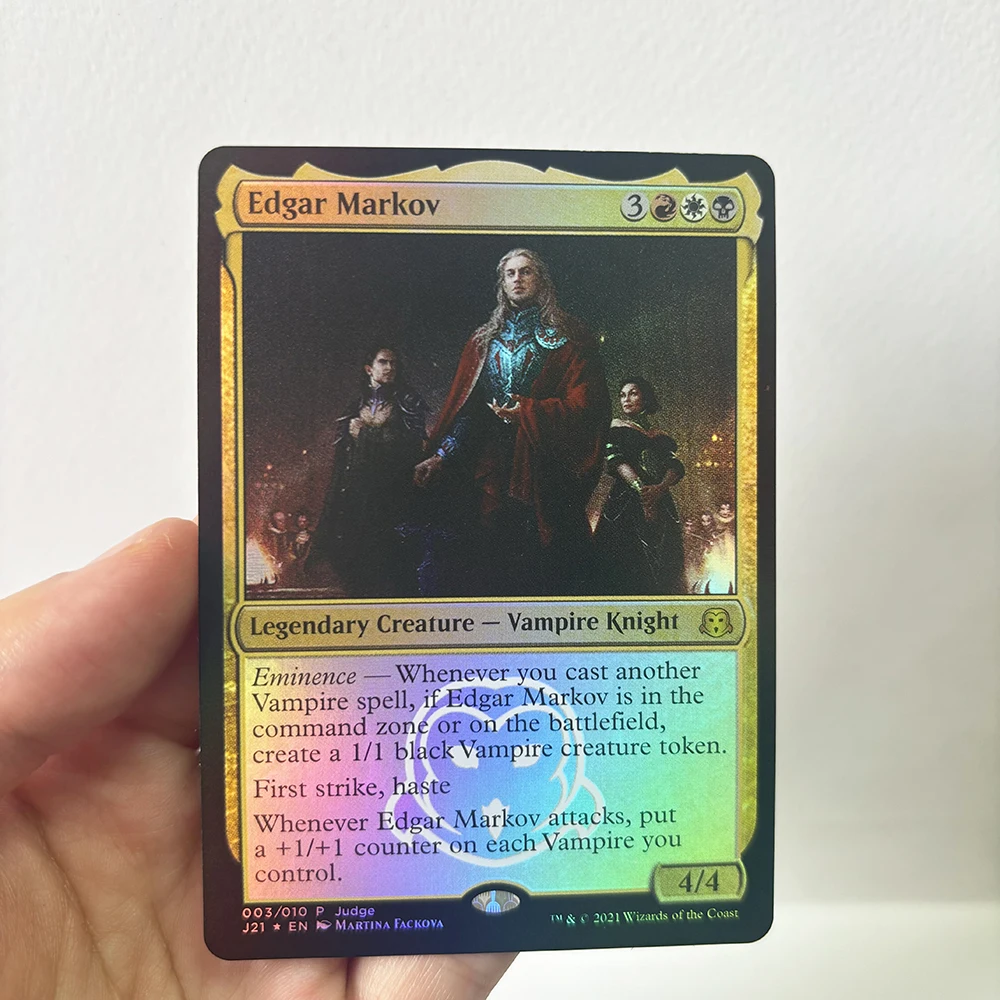 Custom Proxy Foil High Quality Cards Bloom Tender Llanowar Elves Think Twice Overlord of the Hauntwoods Edgar Markov