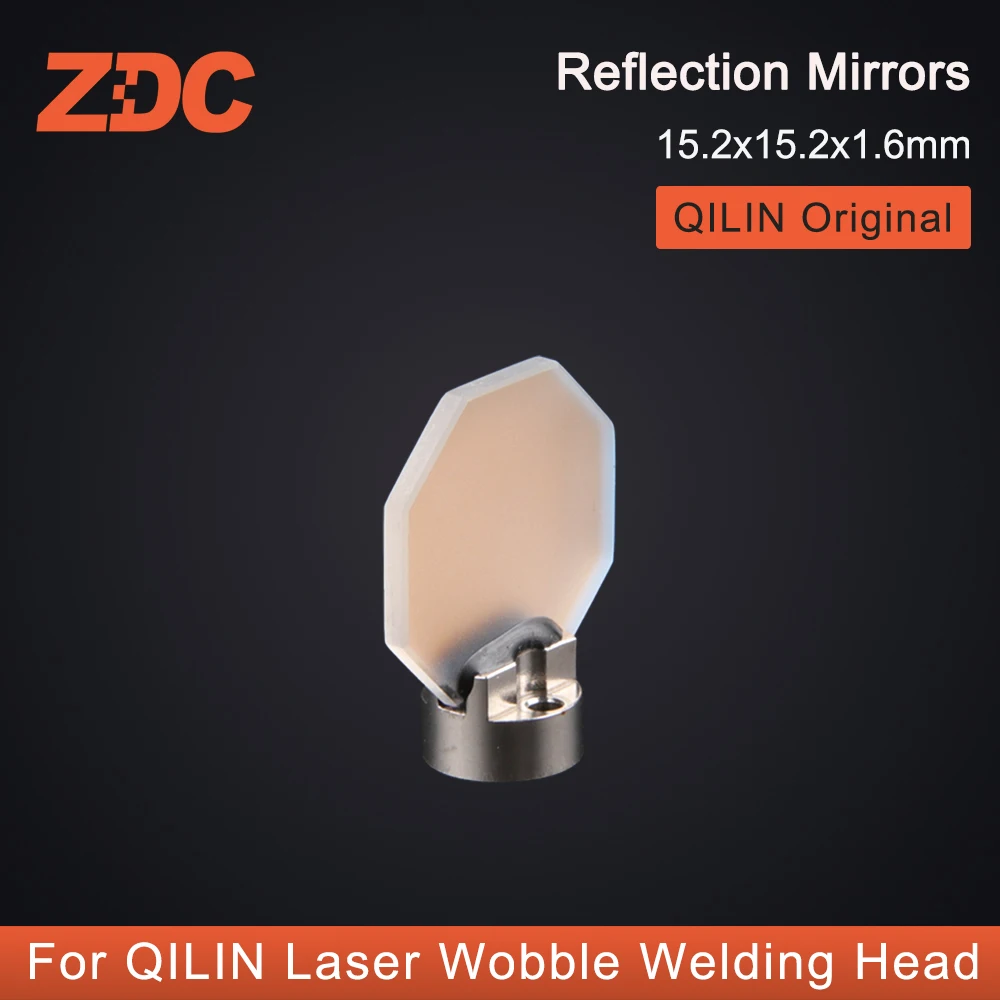 Espelhos de Reflexão Zdc Qilin com Suporte Laser Wobble Cabeça de Soldagem Original 15.2×15.2×1.6