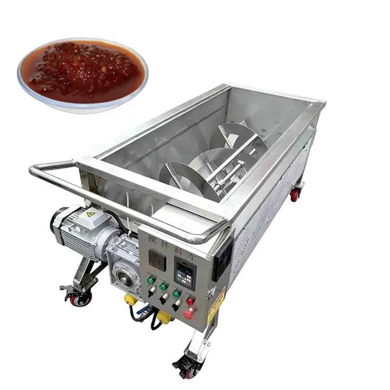 250l Electronic Paste Ink Paint and Pigment Mixer Automatic Mix Ingredients Machine Mixer Machine for Hot Sauce