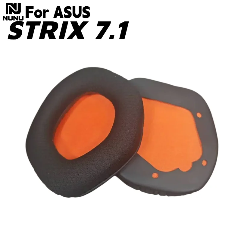 

Replacement Pink Protein skin / Breathable football net EarPads for ASUS STRIX 7.1 Headphones Repair Parts Easy to install