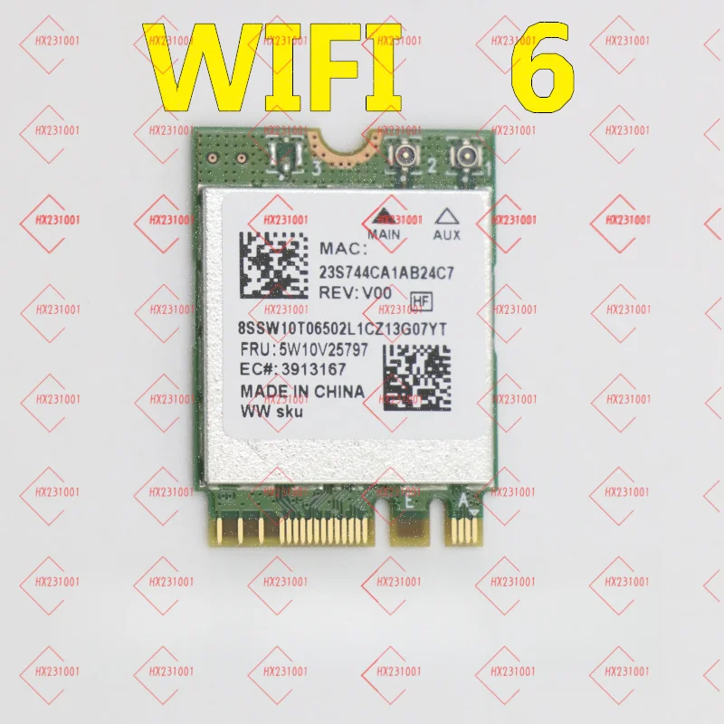 Carte wifi Intel 3160NGW LENOVO G70-70 04X6076 - FRANCE / TVA