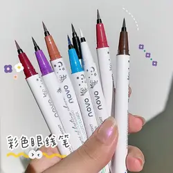Makeup NOVO color eyeliner, beginner fine, waterproof and non-smudging long-lasting eyeliner pen soft hair