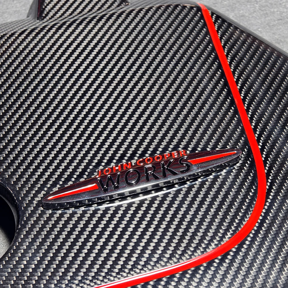 Genuine Carbon Fiber Material Car Engine Cover Glossy Twill Style 2018 On Replacement Type For Mini Cooper F54 F55 F56 F57 F60