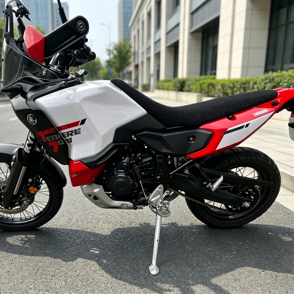 3D Mesh Motorcycle Seat Cover Breathable Airflow Cushion Waterproof Sunproof Saddle For YAMAHA TENERE 700 WORLD RAID 2026