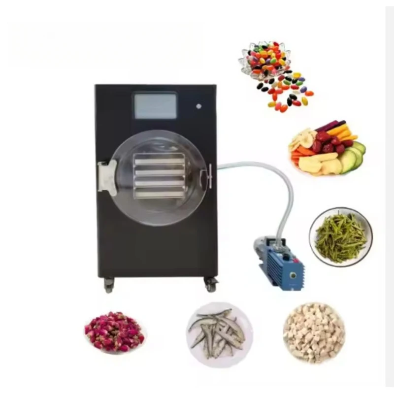 4kg 6Kg 10kg 18kg Automatic Household Vacuum Freeze Dryer Machines for Food Vegetable Fruit