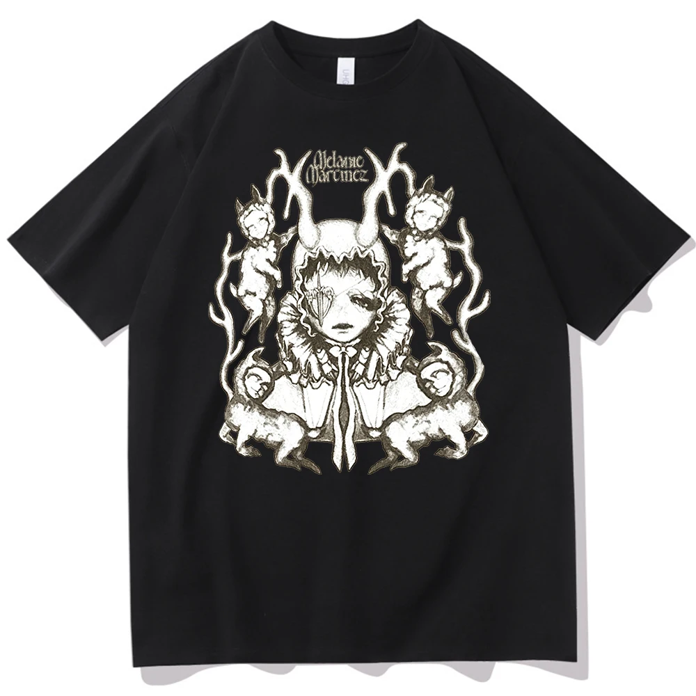 Melanie Martinez Hades T Shirt Men Women  Short Sleeve Music Tour Fans Top